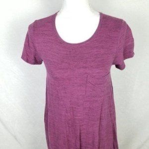LulaRoe Dress Womens XXS 2XS Purple Stretch